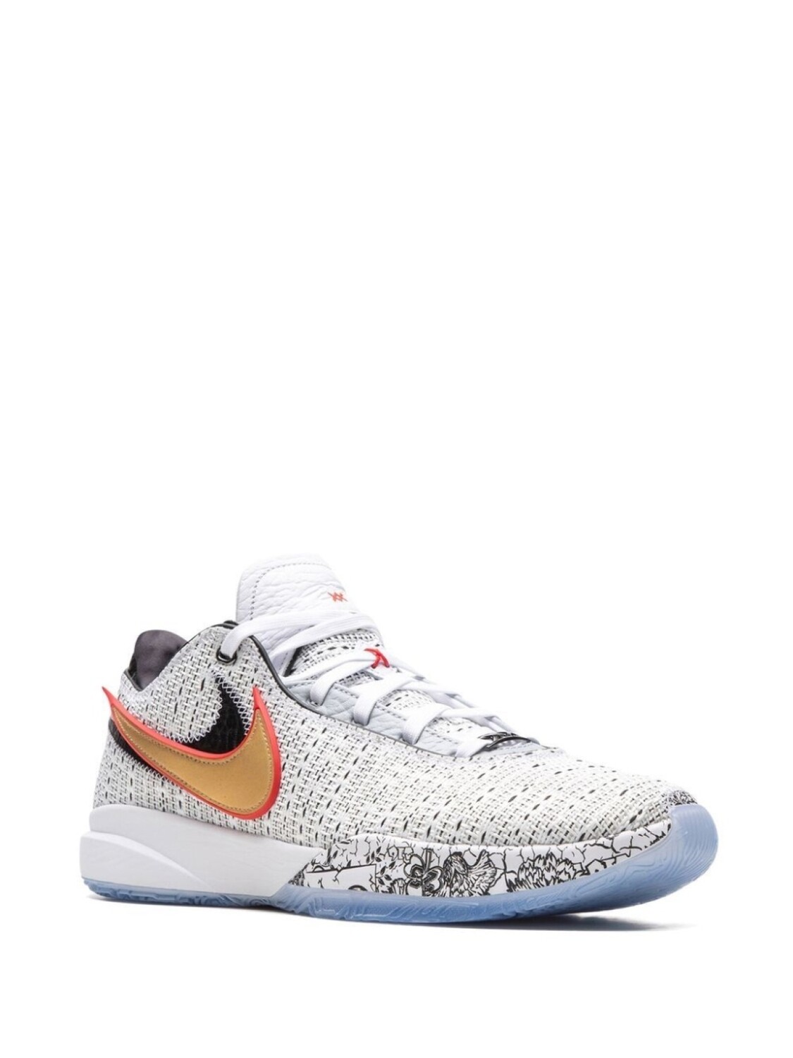 Кроссовки Lebron 20 Nike, белый — фото 2