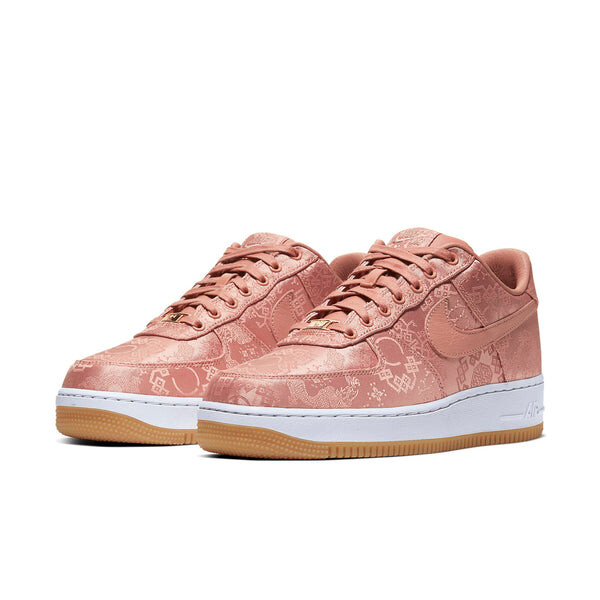 Кроссовки Nike X Clot Air Force 1, розовый — фото 3