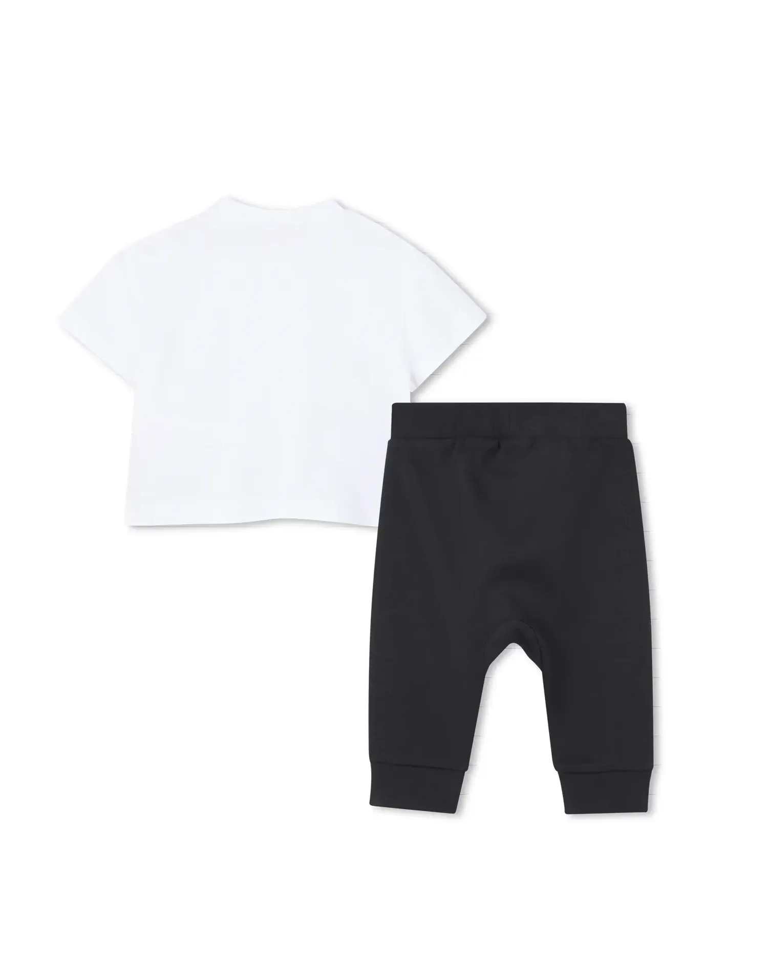 Набор для мальчика с рисунком спереди из хлопка Karl Lagerfeld Kids, белый — фото 3