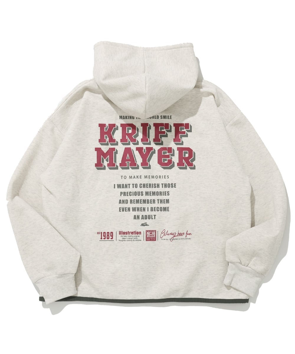 Легкая технологичная парка на молнии Kriff Mayer, OATMEAL
