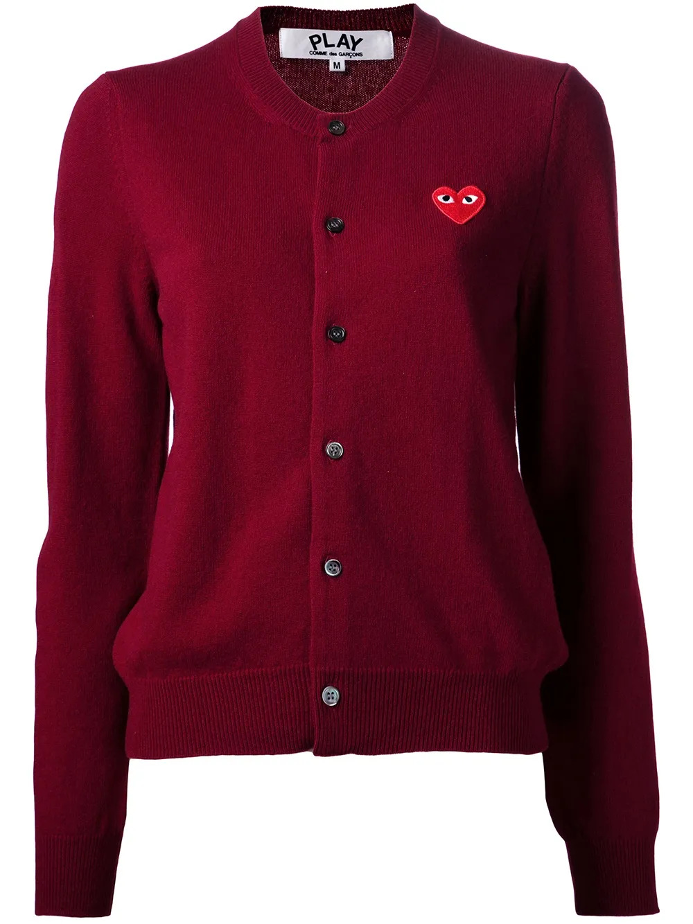 

Повседневный кардиган Comme Des Garçons Play, красный