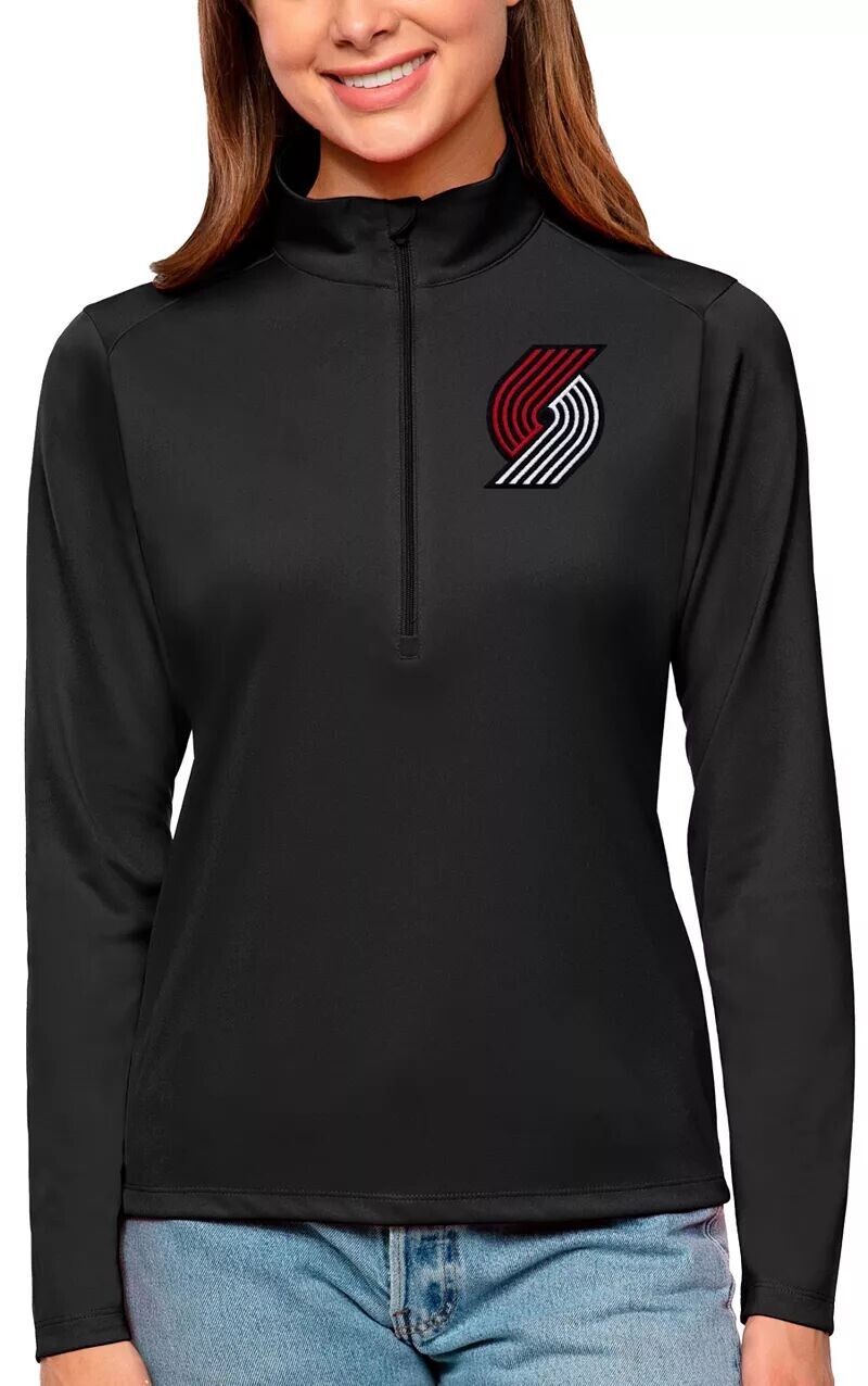 

Женский черный пуловер Antigua Portland Trail Blazers Tribute
