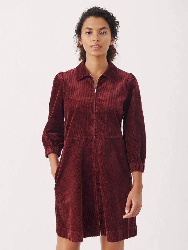 

Мини-платье Eyvor из вельвета Part Two, Tawny Port