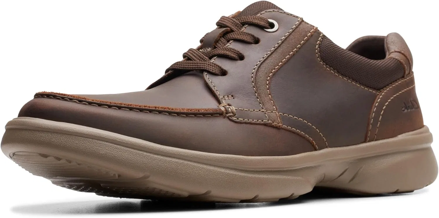 Мужские кроссовки Clarks Bradley Vibe, Beeswax Leather.