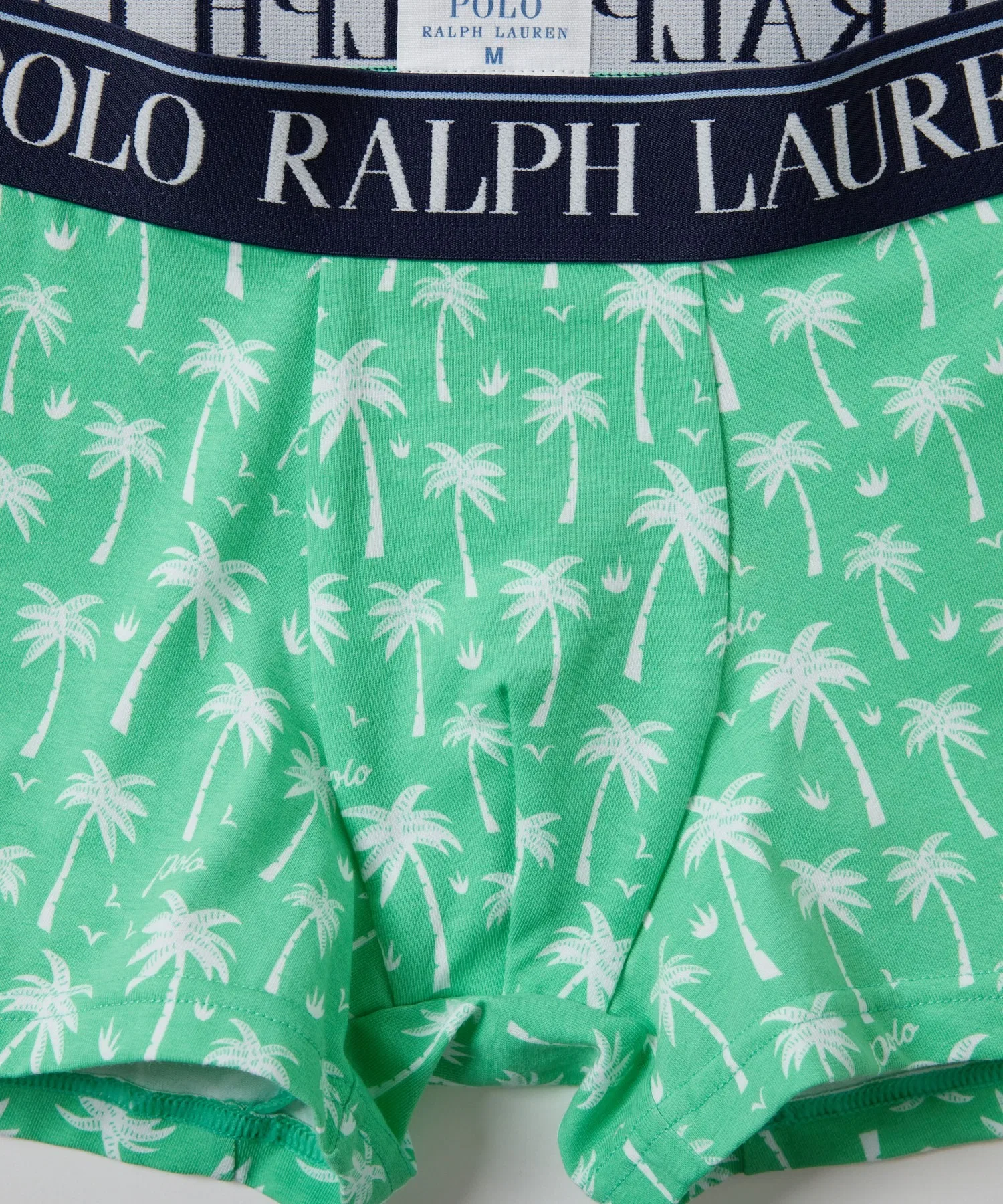 【POLO RALPH LAUREN】Летние короткие боксерские трусы с принтом — фото 3