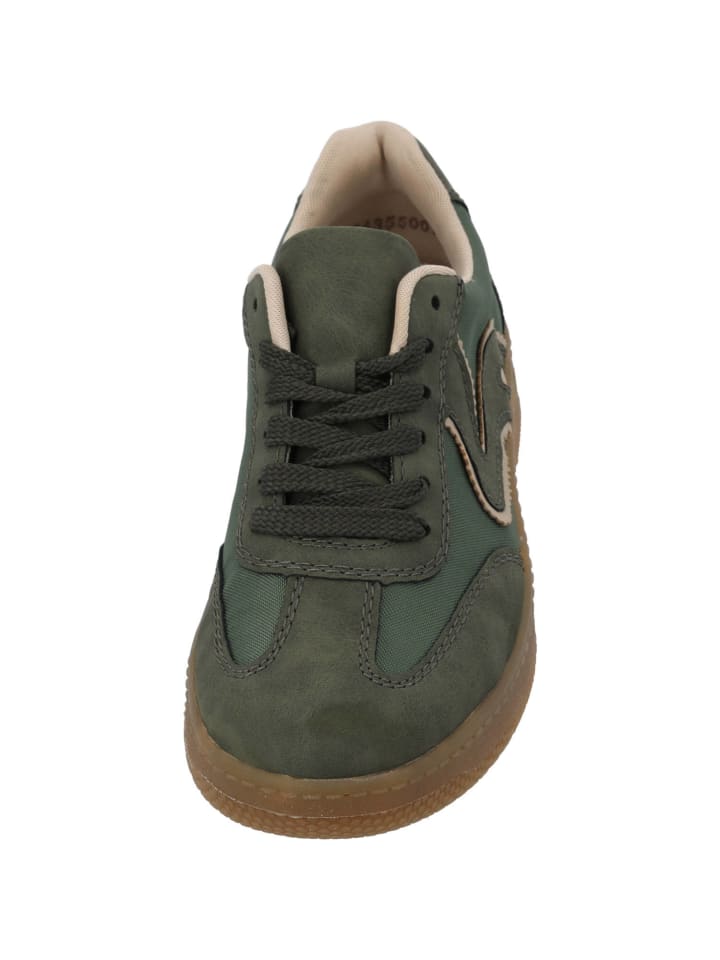 Элегантные туфли на шнуровке rieker, цвет liane/olive/beige — фото 4