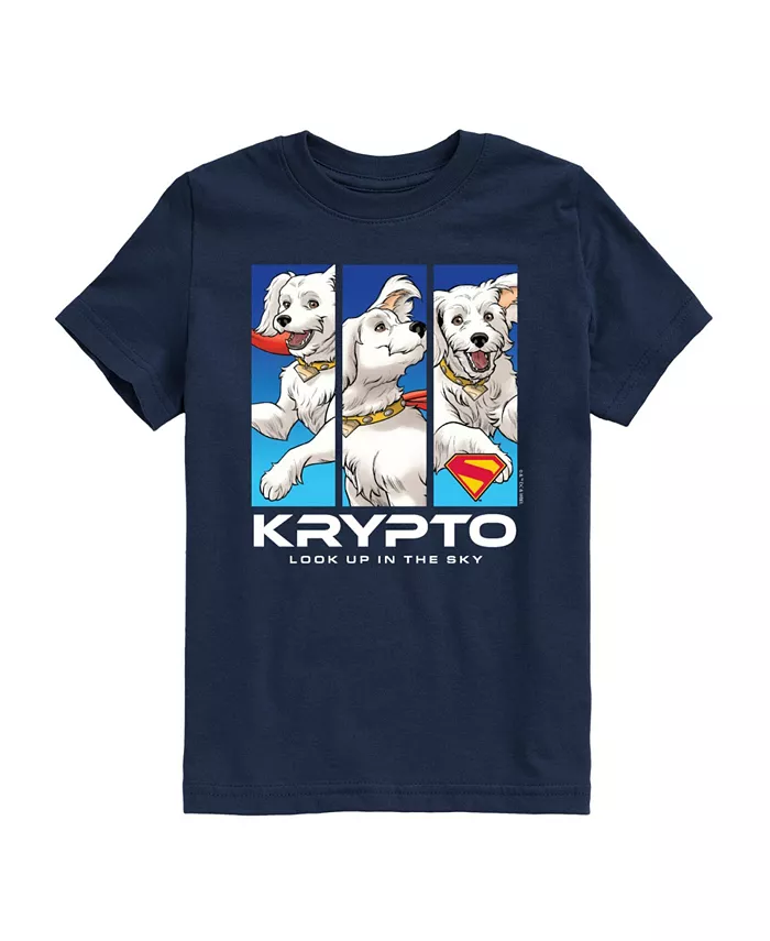 

Футболка с принтом комиксов «Krypto Superdog» от Big Boys Hybrid, синий