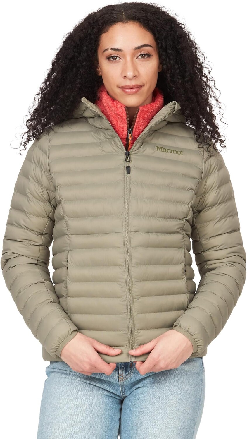 

Куртка Echo Featherless Hoodie Marmot, цвет Vetiver