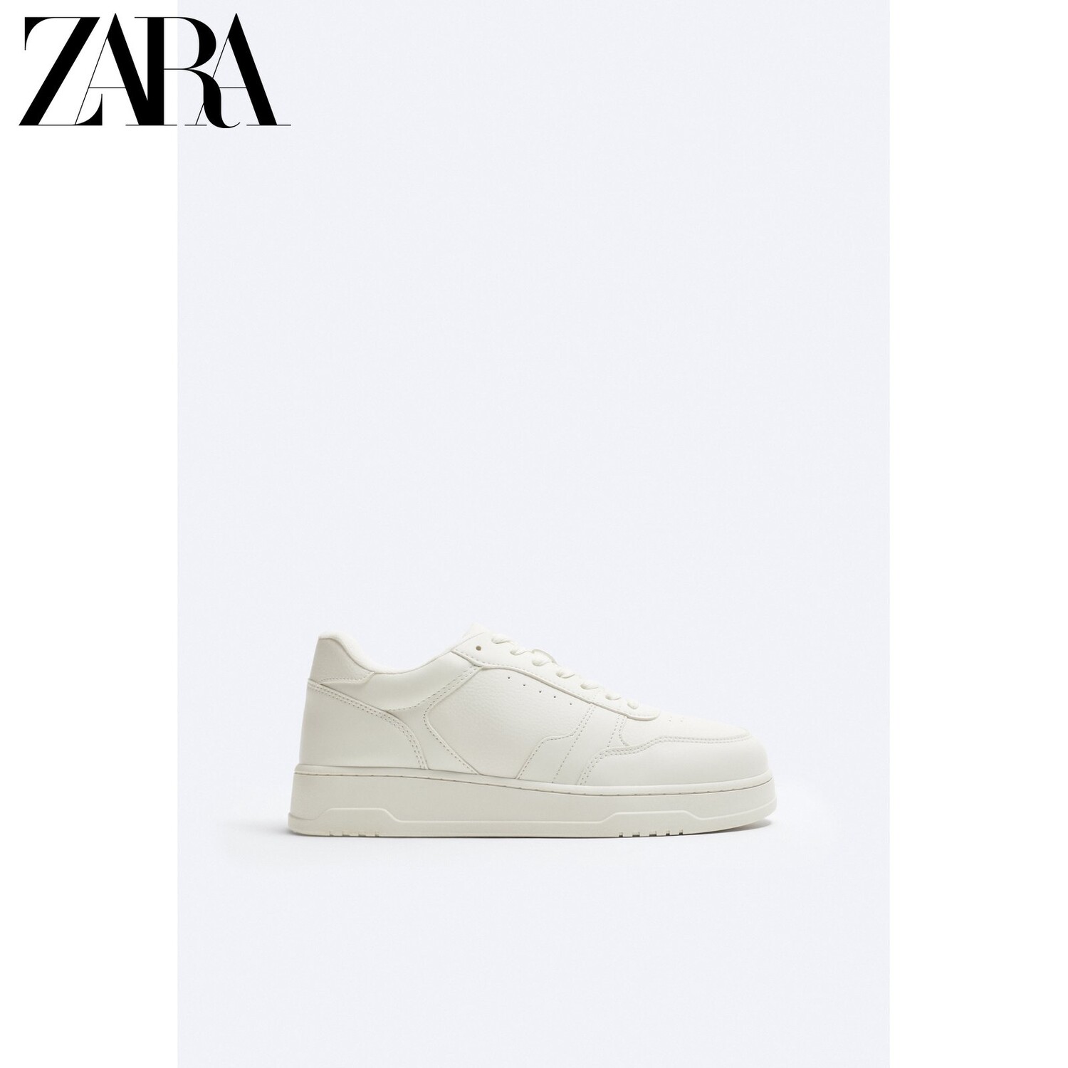

Кроссовки спортивные мужские Zara на толстой подошве, кремовый