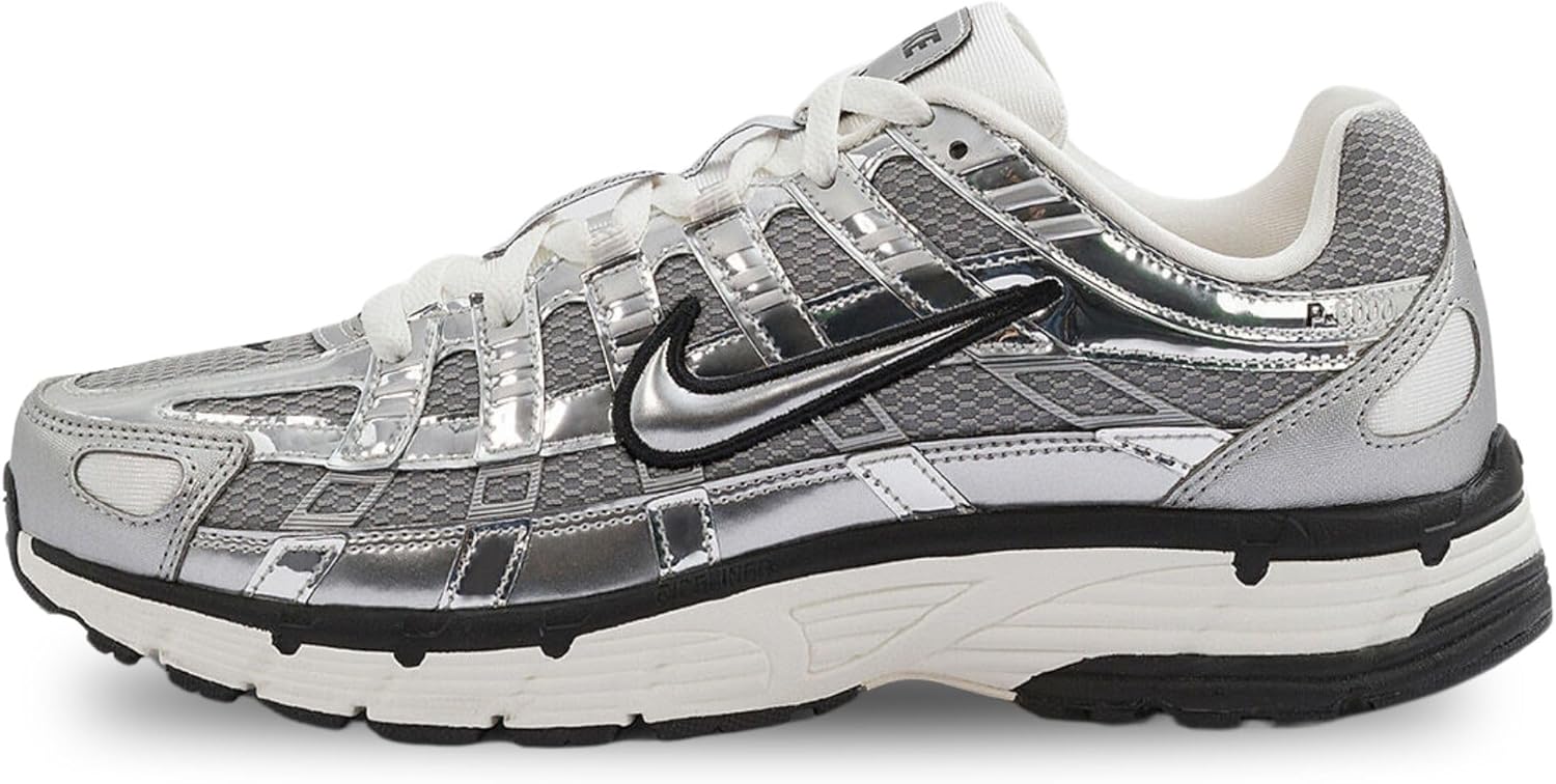 Мужские кроссовки Nike P-6000, металлик серебристый — фото 2