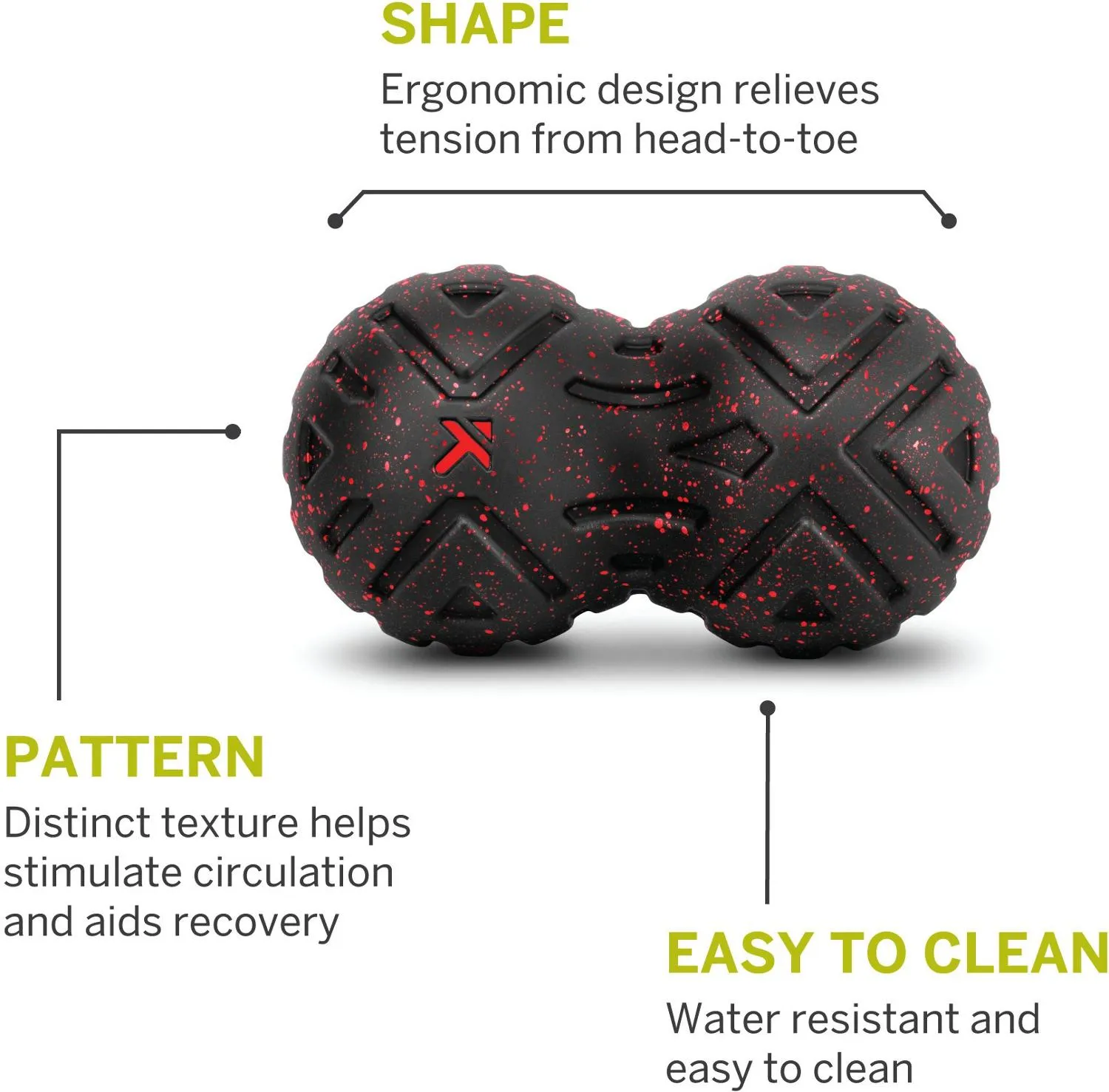 Trigger Point Performance Collection Универсальный массажный ролик Trigger Point Performance, Black/Red ...
