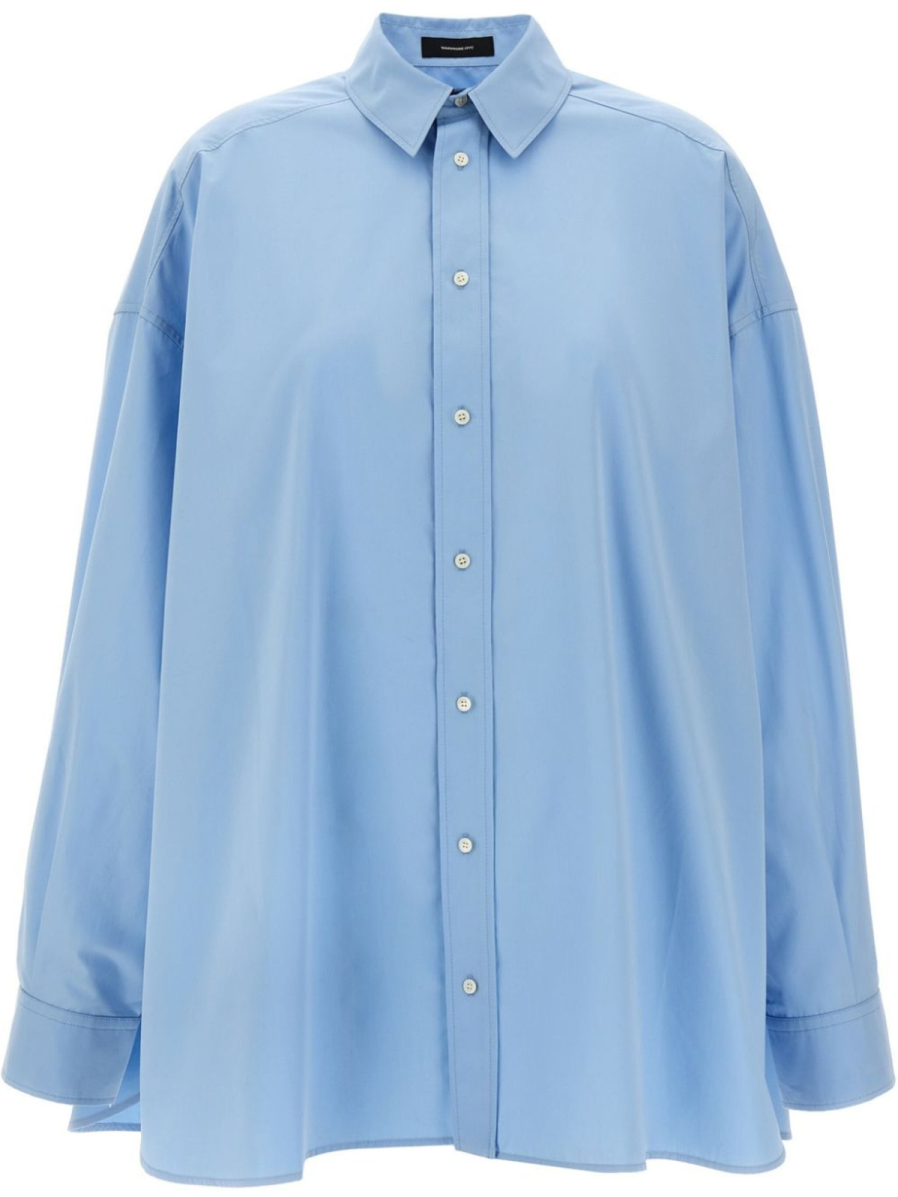 

WARDROBE.NYC мини-платье-рубашка, синий