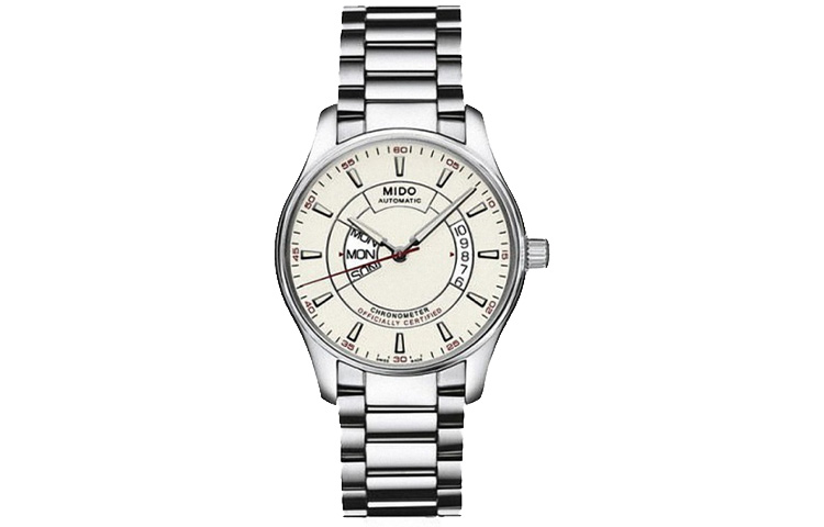 

MIDO Часы Men's Brunner Series Watch, White
