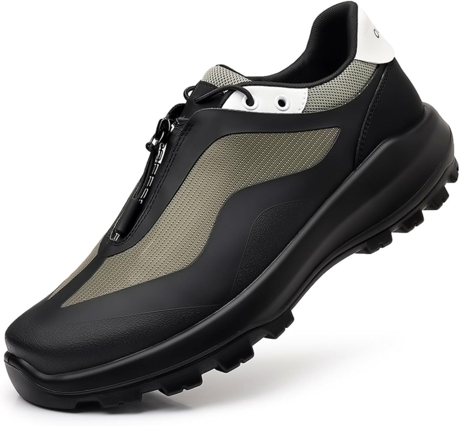 

Мужские кроссовки на платформе с сетчатым верхом и молнией Netehadi, зеленый