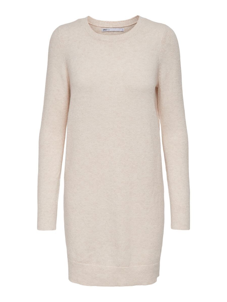 

Вязаное платье ONLY Knitted dress ONLRica, бежевый