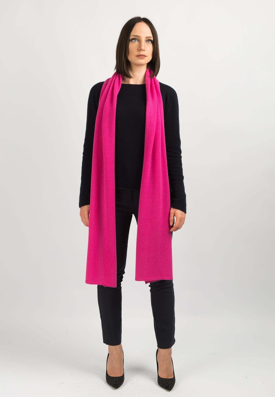 

Шарф Dalle Piane Cashmere Scarf, Fuxia/Neon Pink