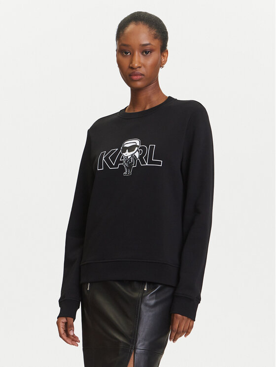 

Свитшот regular fit A3W20056 Karl Lagerfeld, чёрный