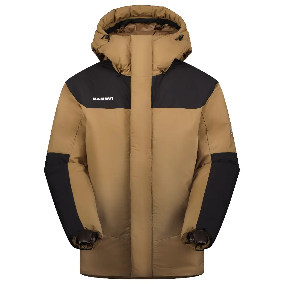 

MAMMUT Пуховик Icefall, Khaki-Black Patchwork