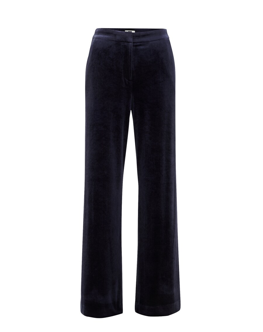 

Тканевые брюки WE Fashion Wide leg Pants, синий