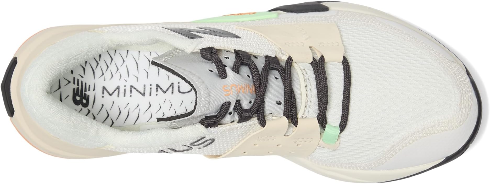 Кроссовки New Balance Minimus TR V2, цвет White/Black/Lab Green — фото 2