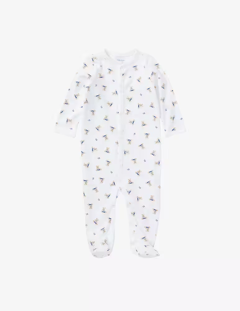 

Боди с медведем Polo Ralph Lauren, белый
