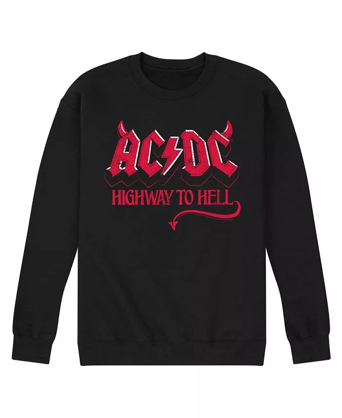 

Мужская флисовая футболка с логотипом ACDC AIRWAVES, черный