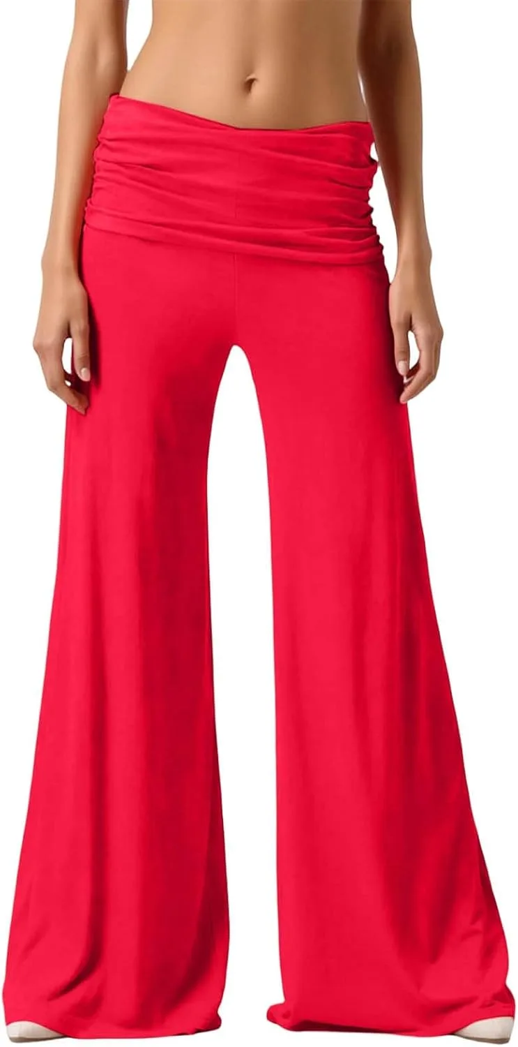 

Женские складчатые йога-штаны Coral с регулируемой талией