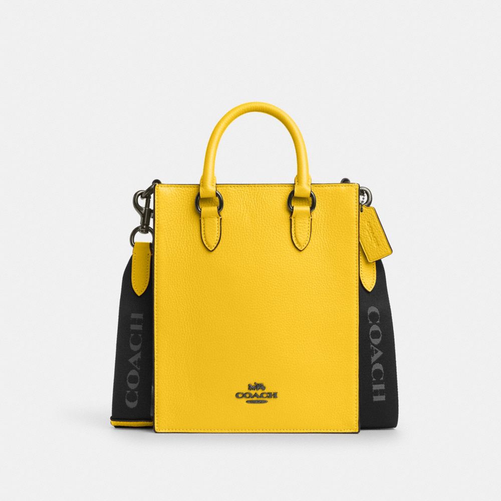 

Сумка-тоут Coach Dylan Tote Bag, цвет Gunmetal/Honey