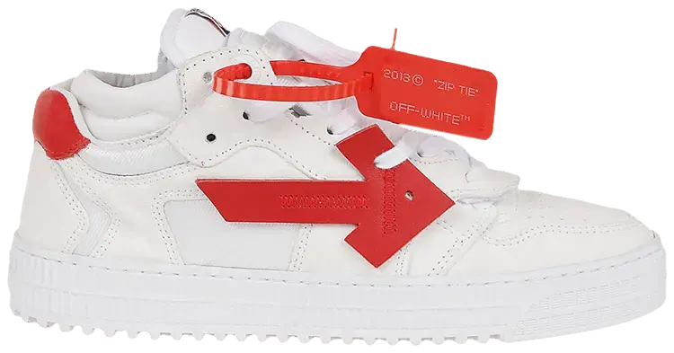 Кроссовки Off-White Wmns 3.0 Low 'White Red', белый
