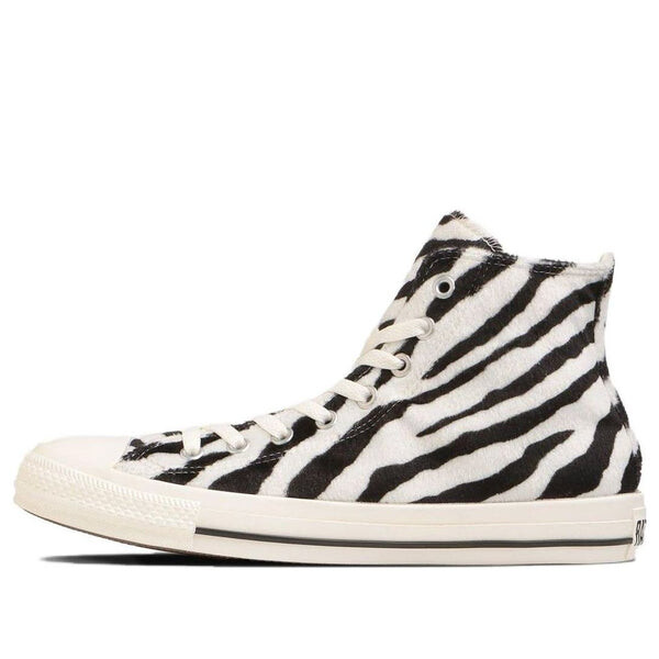 

Кроссовки all star zebrafur high top 'white' Converse, белый