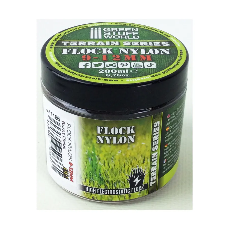 

Выжженные поля - 200мл, Terrain - Flock Nylon - 9-12mm (Green Stuff World)