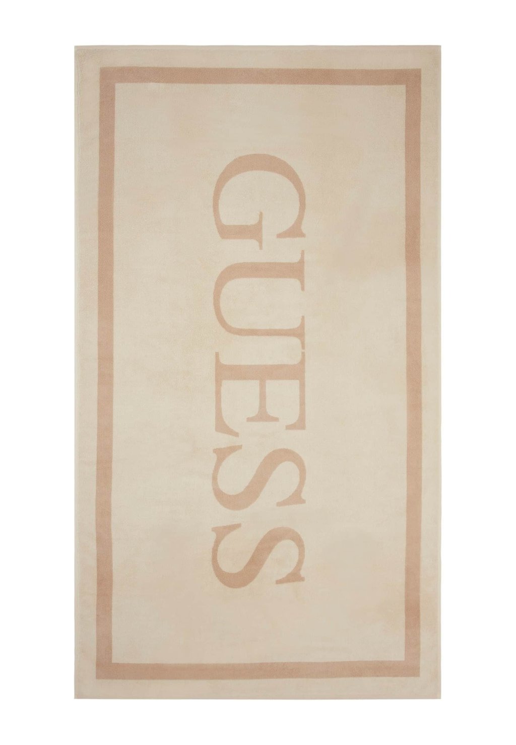 

Пляжное полотенце LOGO Guess, бежевый
