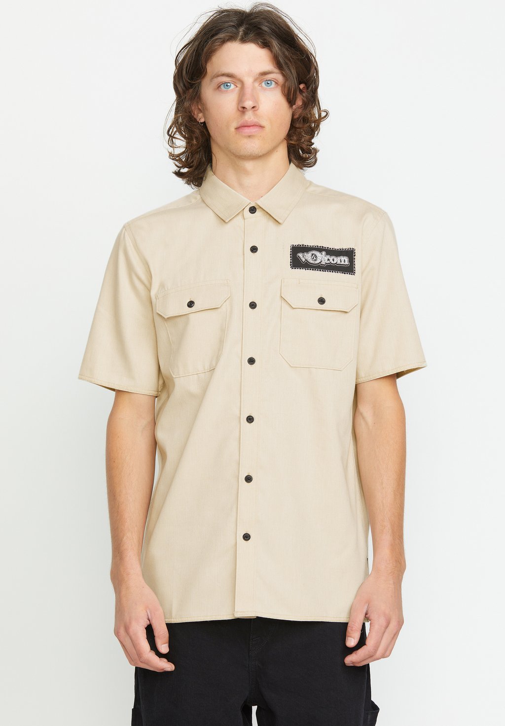 

Рубашка ENT Volcom, бежевый