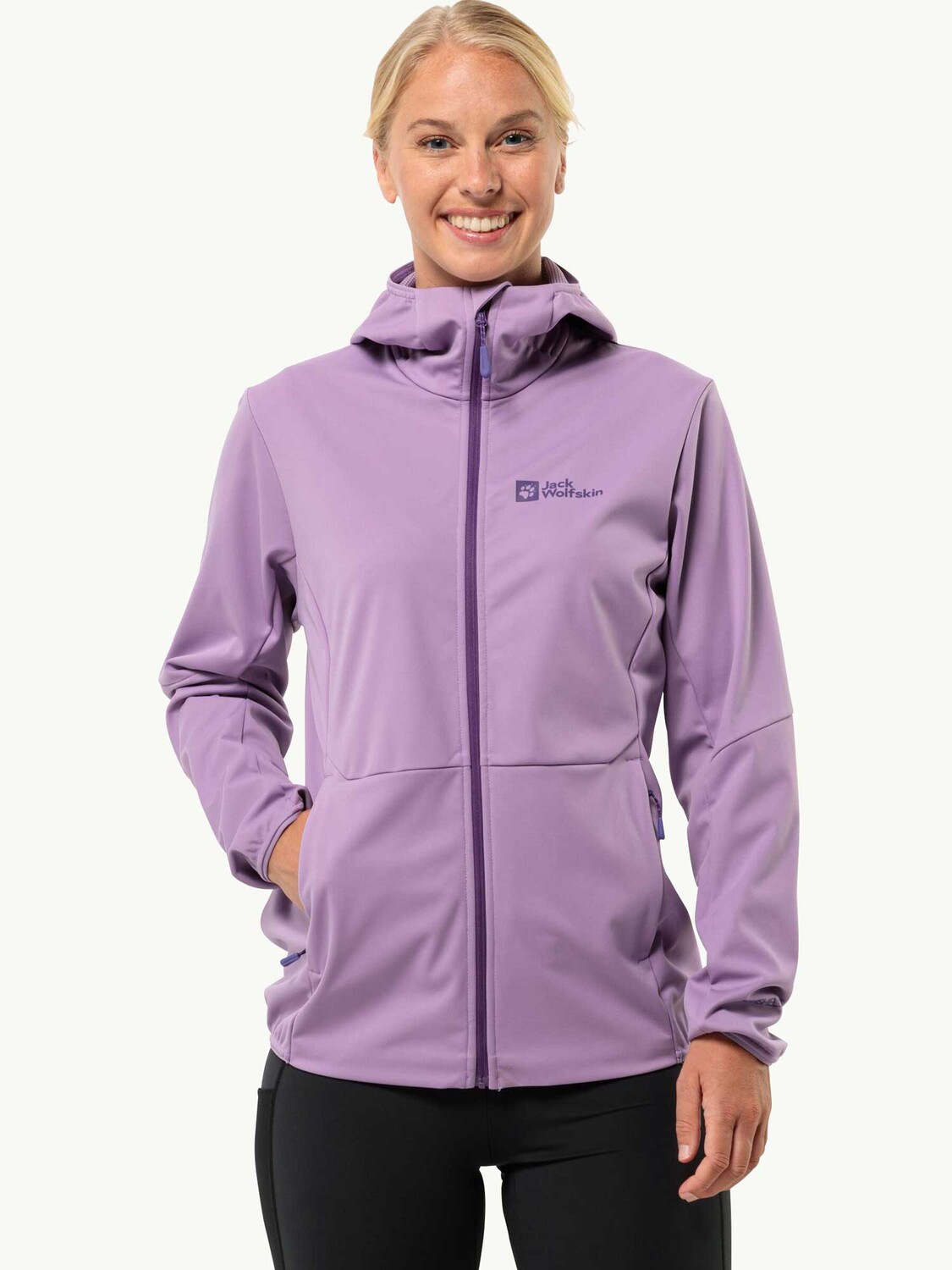 

Куртка Jack Wolfskin FELDBERG HOODY W, фиолетовый