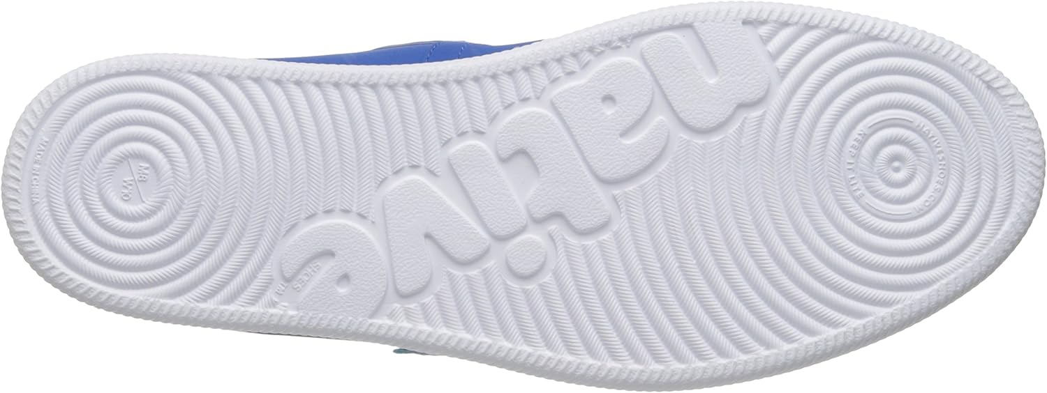 Мужские слипоны Native Venice Native Shoes, Victoria Blue/Shell White — фото 4