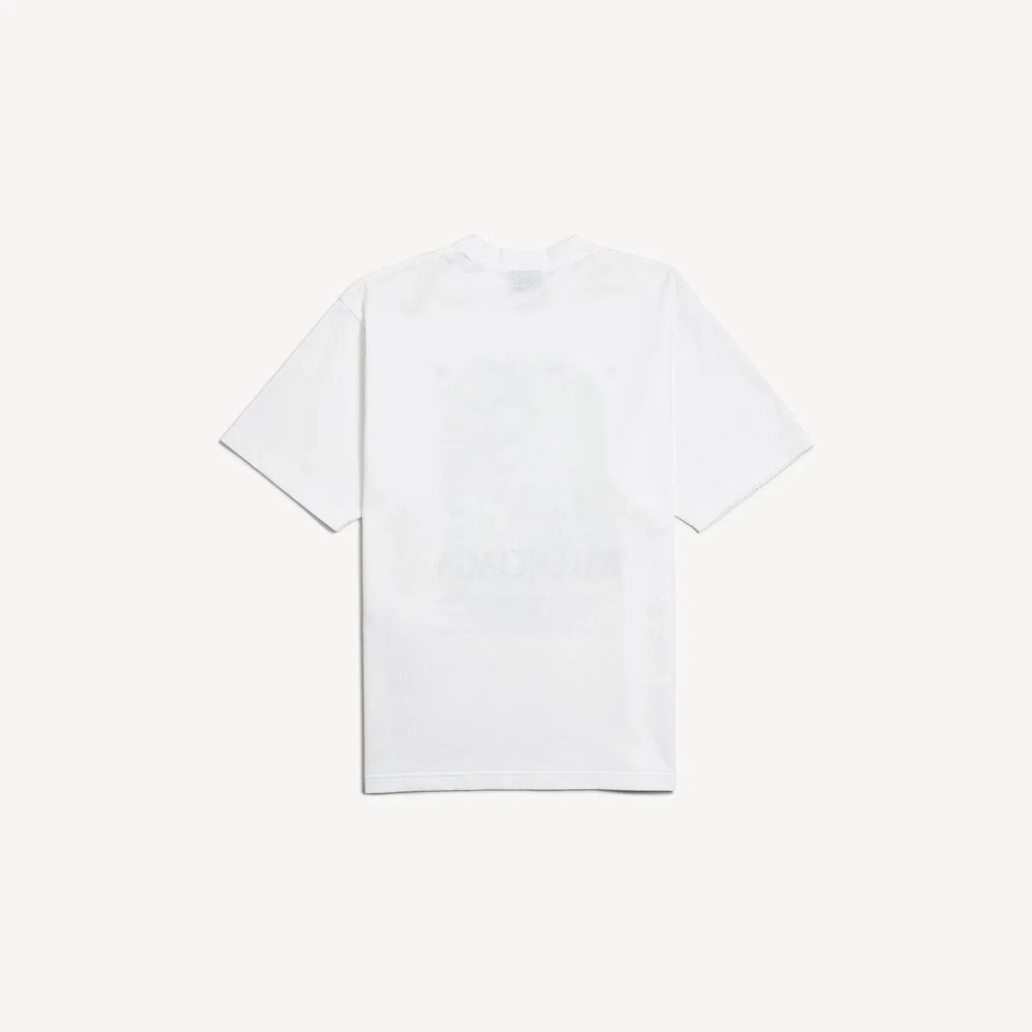 Женская футболка The Window среднего кроя цвета White Balenciaga, белый — фото 2