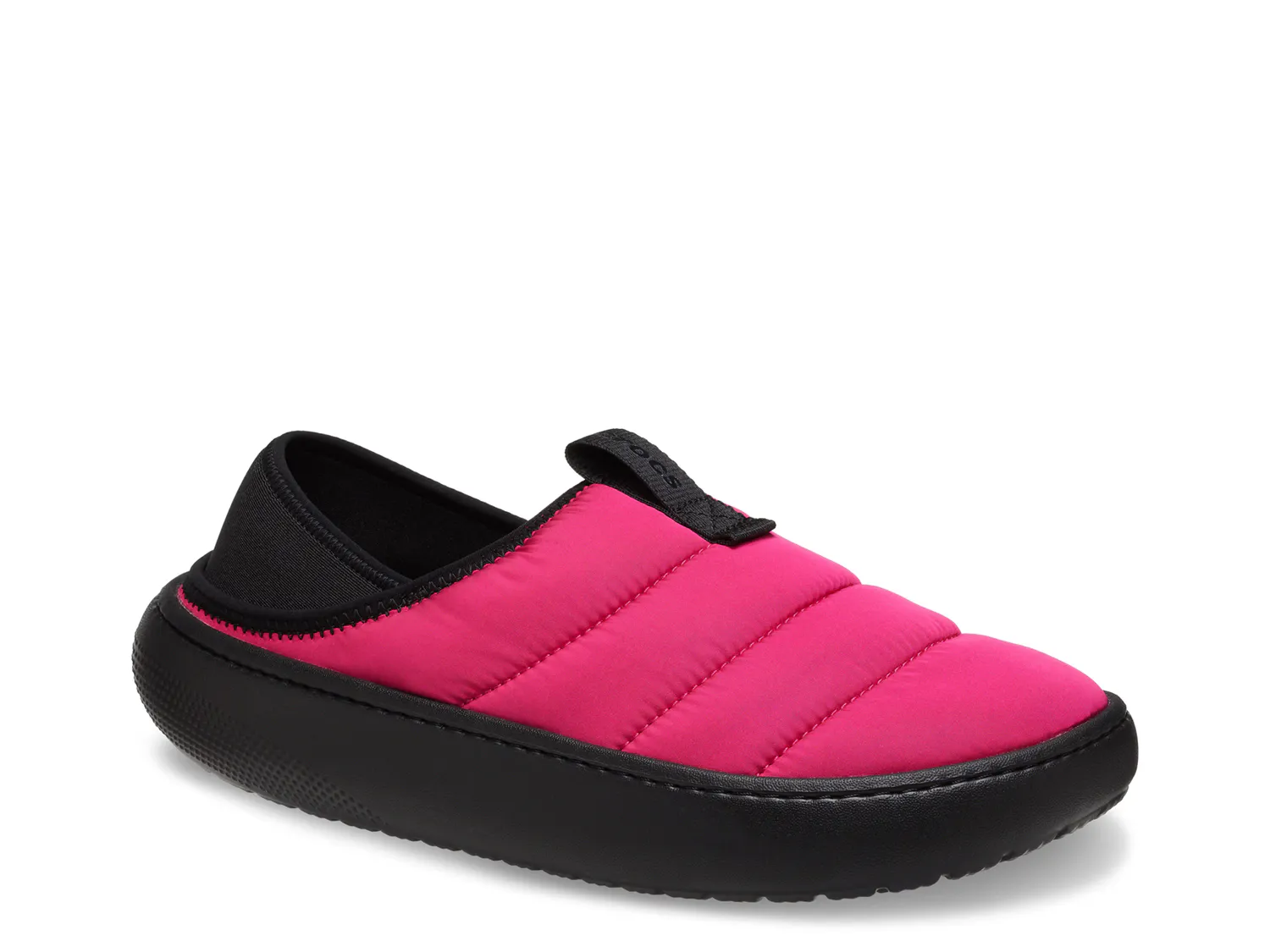 

Слипоны Classic Puff Moc Slip-On Crocs, светло-розовый