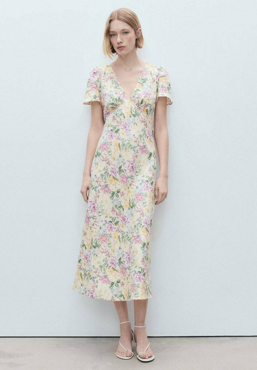 

Платье Mango Day dress, Off-White