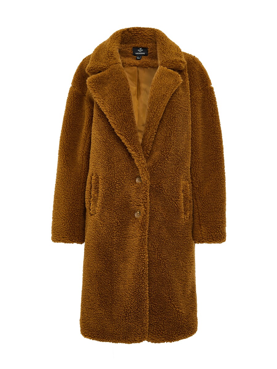 

Межсезонное пальто Threadbare Bear, коричневый