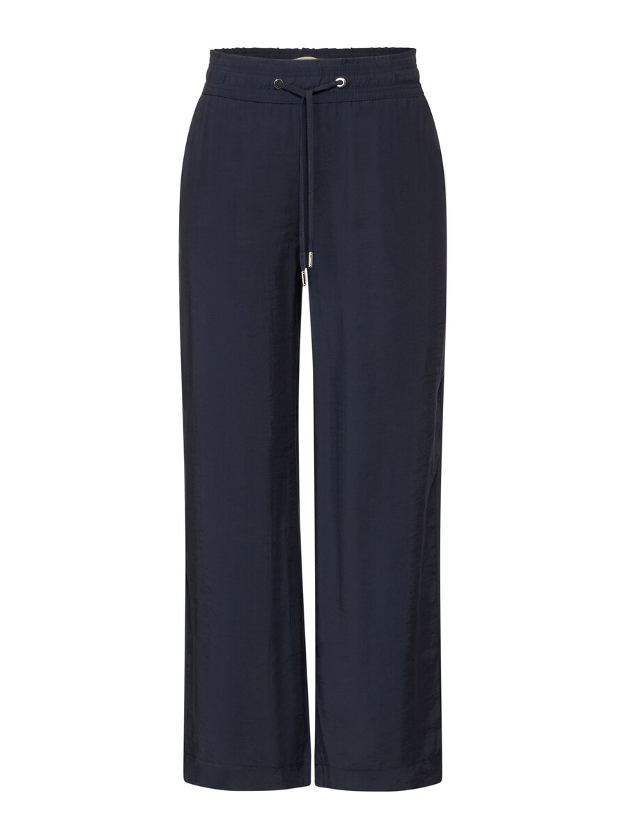 

Тканевые брюки STREET ONE Wide leg Pants, ночной синий