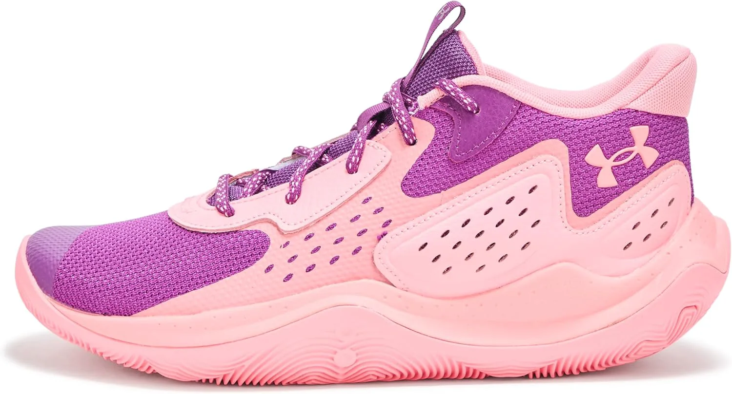Баскетбольные кроссовки Under Armour Men's Ua Jet '23, фиолетовый/розовый — фото 2