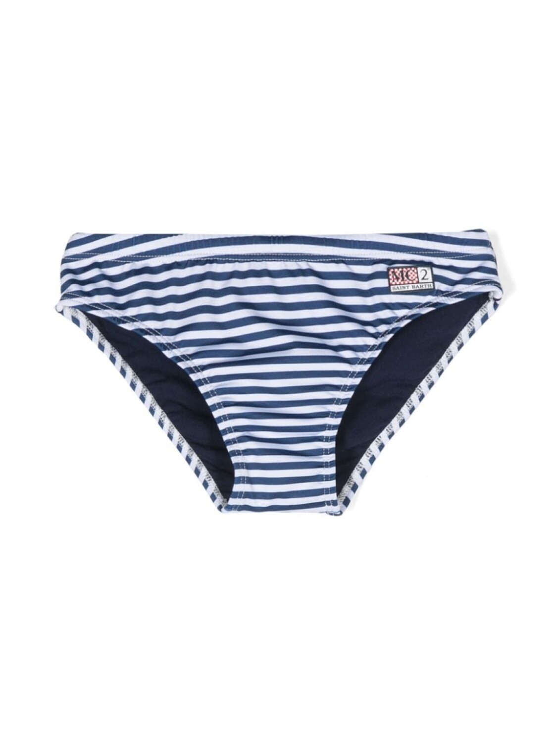 

MC2 Saint Barth Kids плавки Billy в полоску, синий
