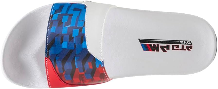 Мужские сандалии PUMA BMW M Motorsport Logo Leadcat 2.0 Slide Casual - белые — фото 4