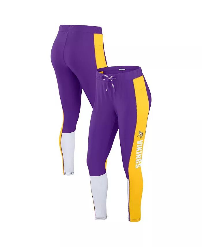 

Женские леггинсы Minnesota Vikings с цветными блоками WEAR by Erin Andrews