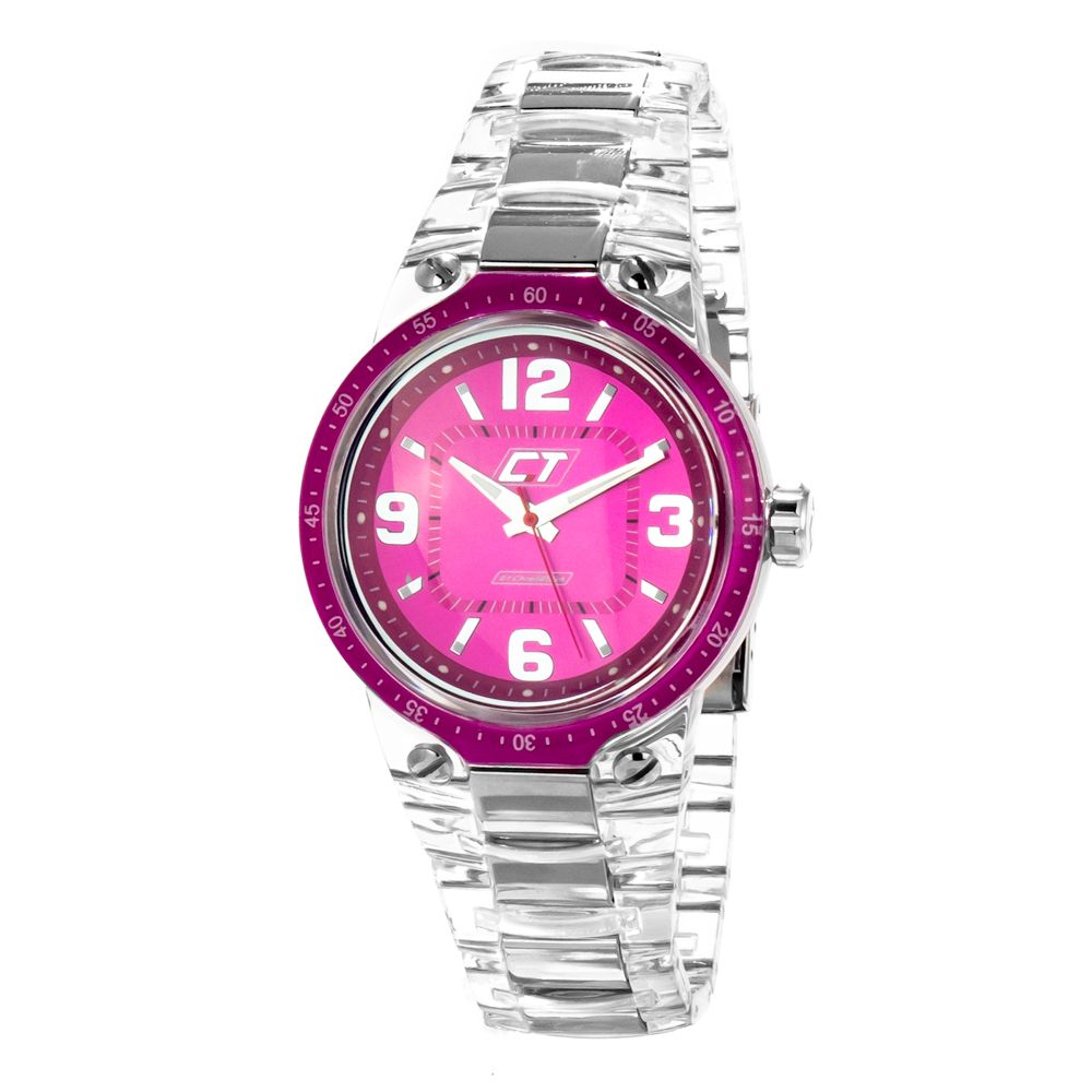 

Часы из прозрачного поликарбоната Chronotech, цвет transparent