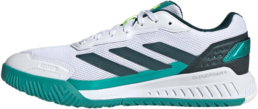 Мужские кроссовки Adidas Courtquick Padel, белый — фото 3
