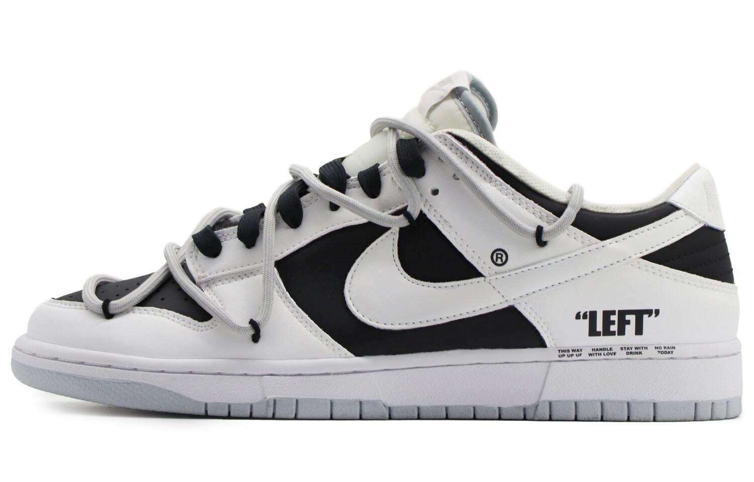 

Кроссовки Nike Dunk Skateboard Shoes Men Low-Top Black White