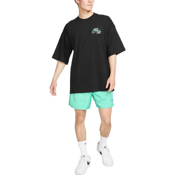 Футболка Nike Just Do It Brandriffs T-Shirt 'Black', черный — фото 4