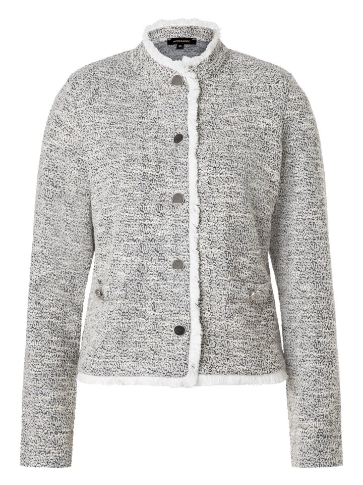 

Блейзер More & More Bouclejerseyjacke, экрю