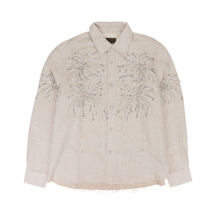 

Рубашка Birth Of Royal Child Fireworks Beaded Diamond Shirt, White